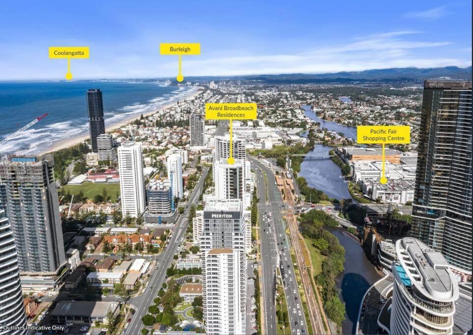 Broadbeach Stunner Modern And Central โกลด์โคสต์ ภายนอก รูปภาพ